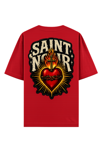 The Burning Cross Heart Tee